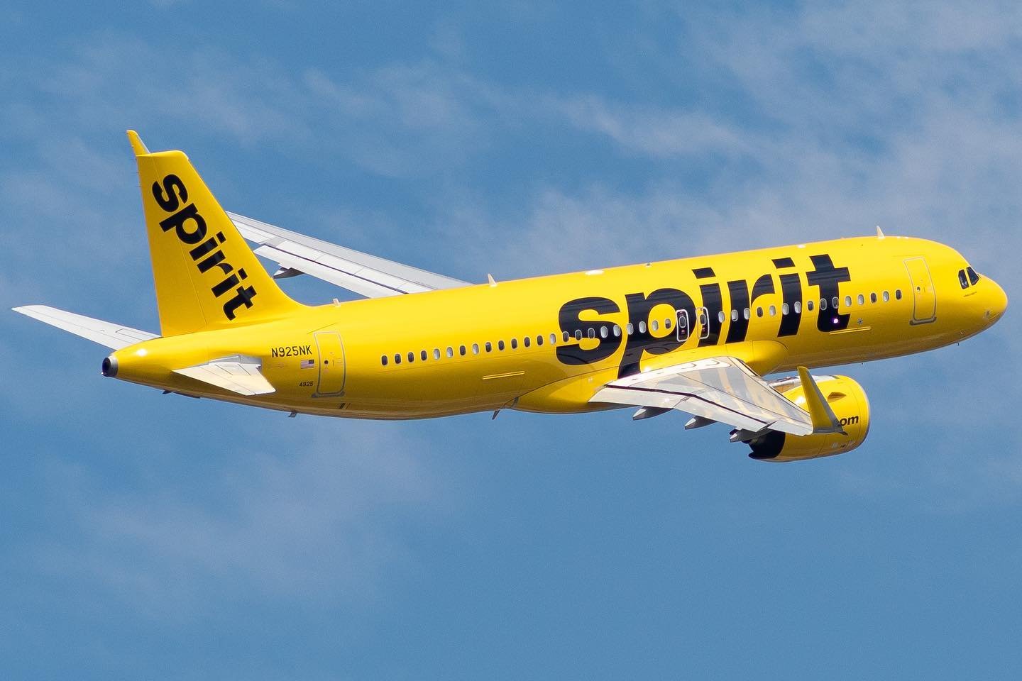 Spirit Airlines Plane 